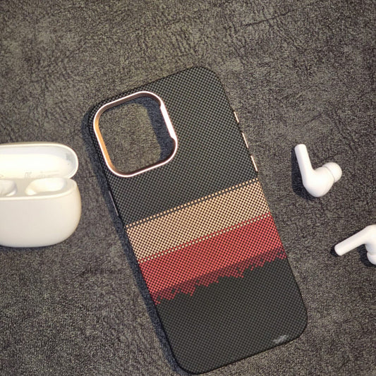 Carbon Texture MagSafe Protective Case for 16 Pro Max