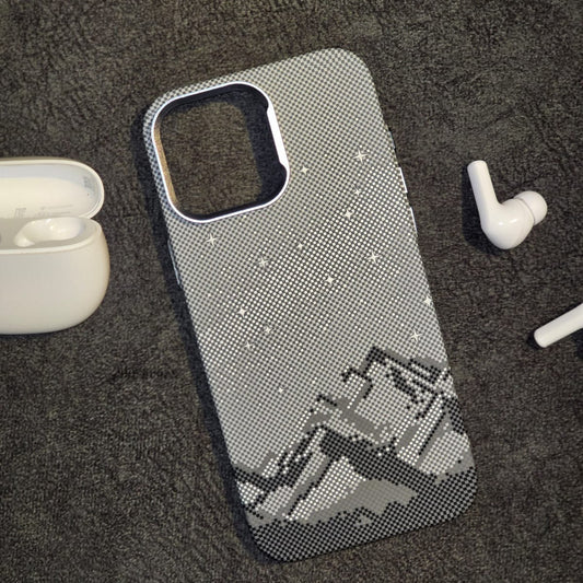 Carbon Texture MagSafe Protective Case for 16 Pro Max