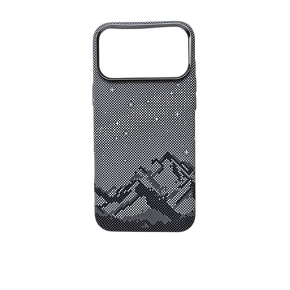 Carbon Texture MagSafe Protective Case for 17 Pro Max