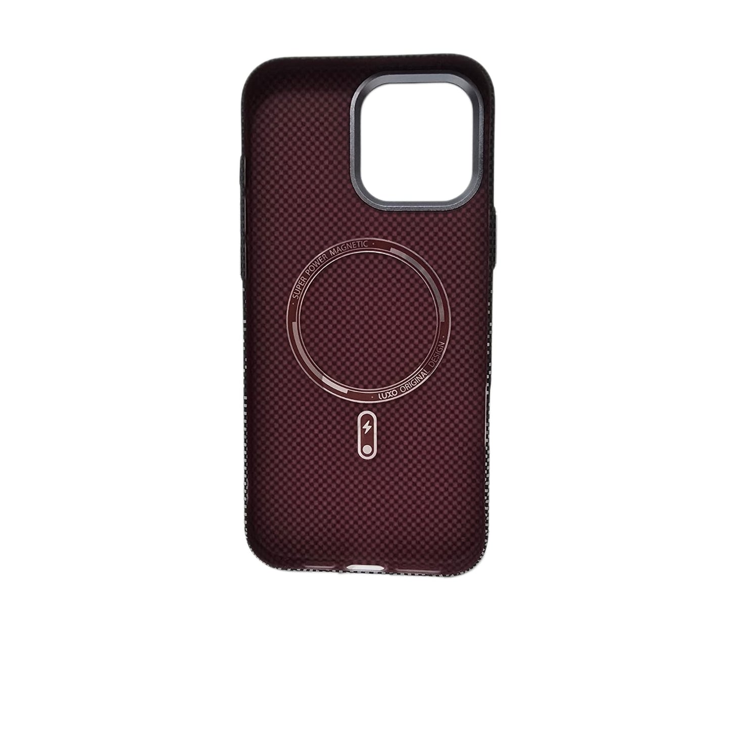 Carbon Texture MagSafe Protective Case for 16 Pro Max